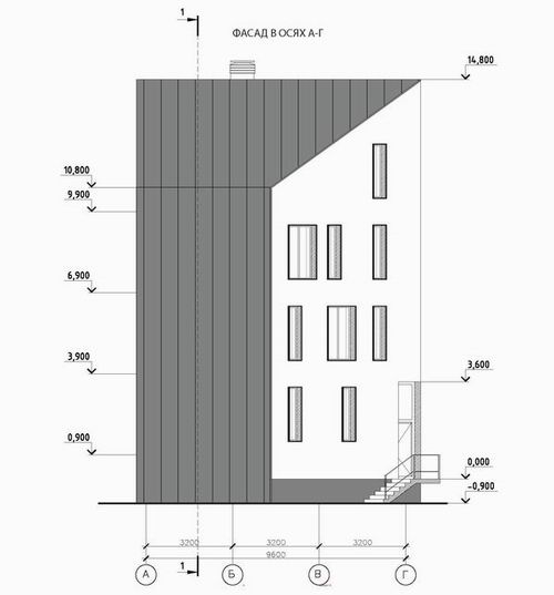Введенська 8 Проект Фас 2