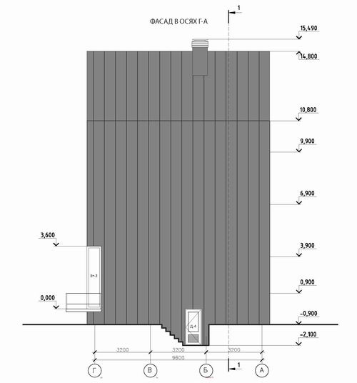 Введенська 8 Проект Фас 3