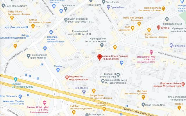 Гонч 71 Карта Гугл 2