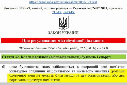 ЗУ Про рег містоб діяльн ст 32 Розмір Охор зони
