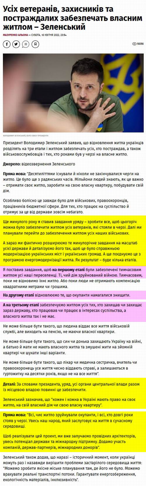 Зверн През 2022-04-16 про житло