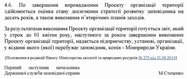 Кабмін - Полож про план організац тер Зап 2005 фрагм с8