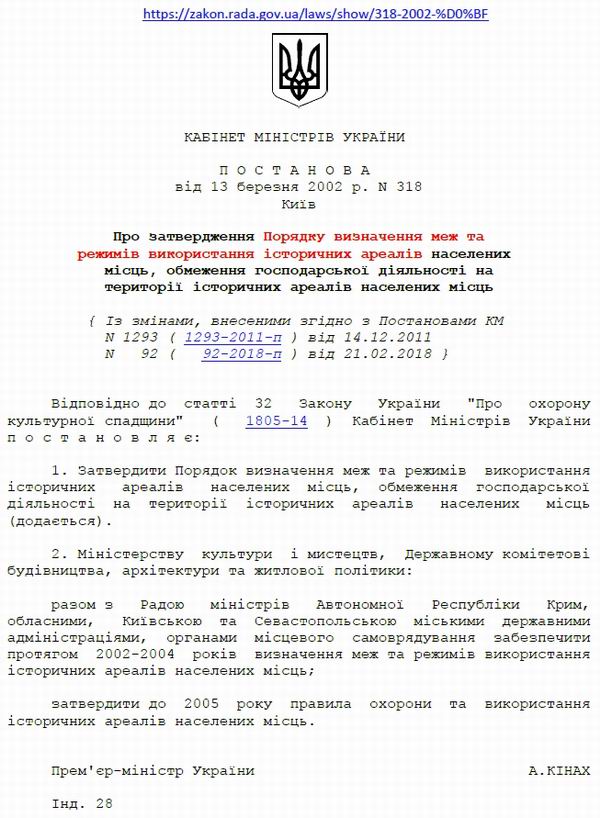 Кабмін - Порядок істор ареалів с1