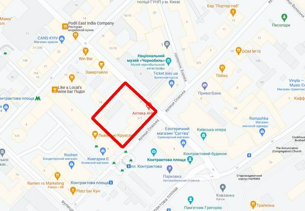 Карта Гугл 2