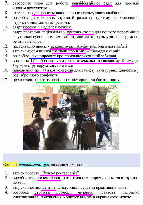Мінкульт - Звіт Ткаченка за 100 днів 2020-09-14_Страница_2