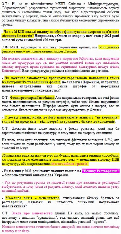 Мінкульт - Новини 2021-03-16 Ткач, Фом інт c6