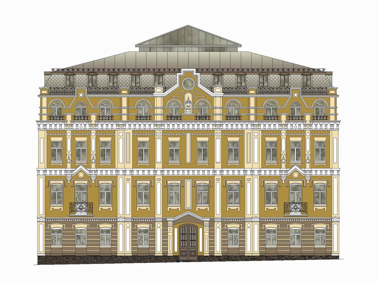 Яр Вал 32 проект фас цв