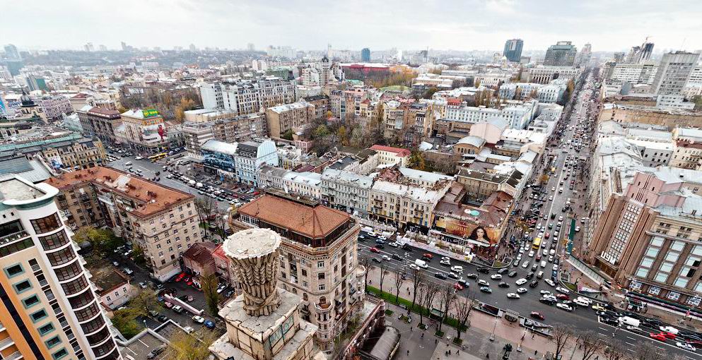 фото - Крещатик сверху 01