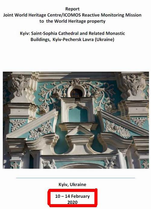 Ukraine-Kyiv-RM mission WHC-ICOMOS-14FEB20 332c titul